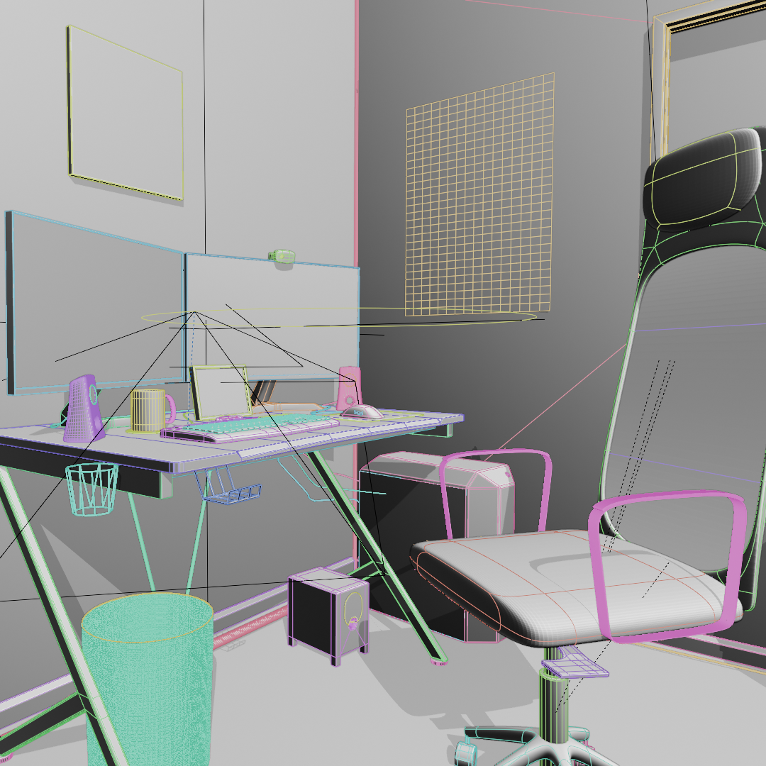 Room 3D Before